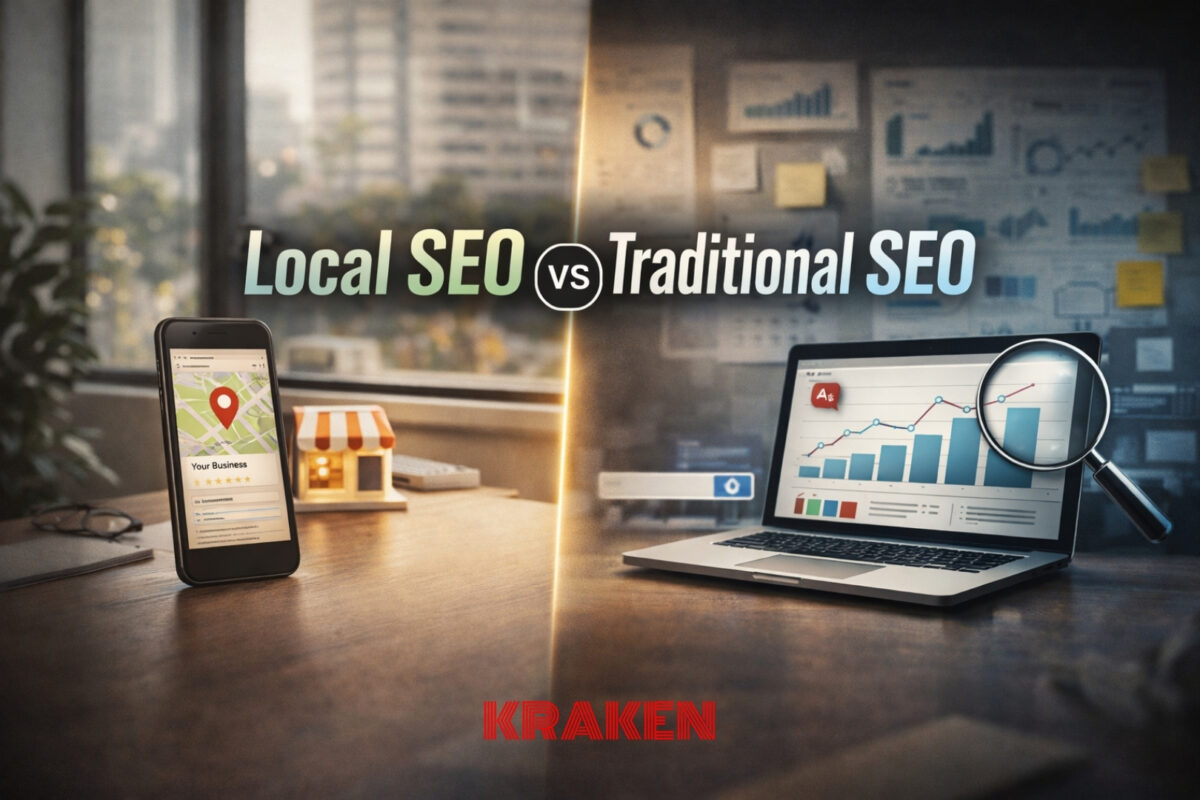 local SEO vs. traditional SEO